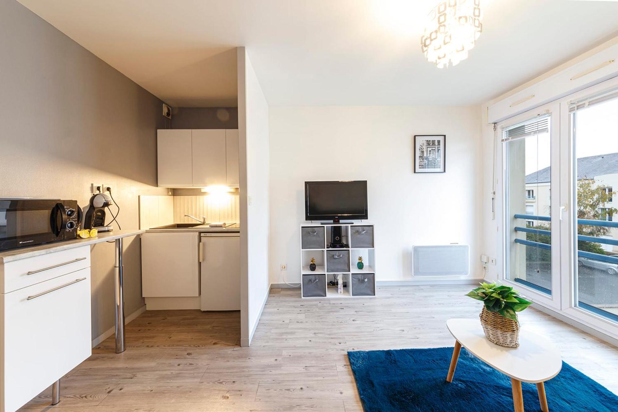 Le Bocage Wifi Parking Tramway Apartment Angers Exterior photo